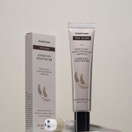 [TREATROOM] The more Beer Yeast Anti Hair-loss Ampoule 30ml | 35,000 ppm Brewer's Yeast, Biotin & Caffeine for Scalp Nutrition & Stronger Hair - Made in Korea